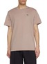 LOEWE Two Tone Anagram Embroidery Cotton T-Shirt