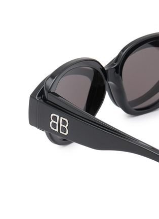 Detail View - Click To Enlarge - BALENCIAGA - Superbusy Acetate Round Sunglasses