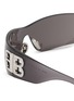 Detail View - Click To Enlarge - BALENCIAGA - Bossy Mask Sunglasses