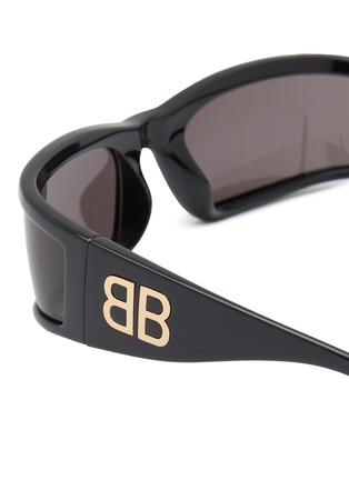 Detail View - Click To Enlarge - BALENCIAGA - Sunset Acetate Rectangle Sunglasses