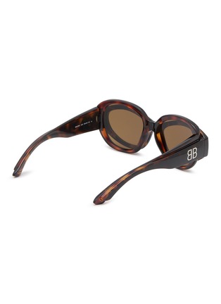 Figure View - Click To Enlarge - BALENCIAGA - Superbusy Acetate Round Sunglasses