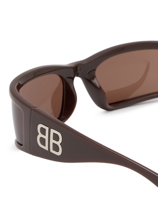 Detail View - Click To Enlarge - BALENCIAGA - Sunset Acetate Rectangle Sunglasses
