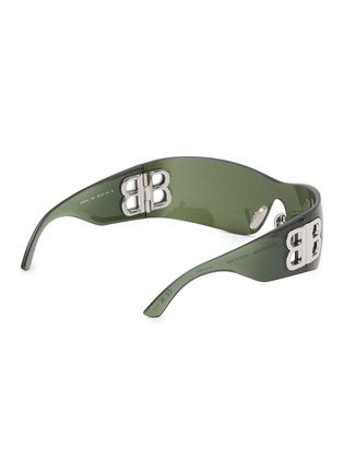 Figure View - Click To Enlarge - BALENCIAGA - Bossy Mask Sunglasses