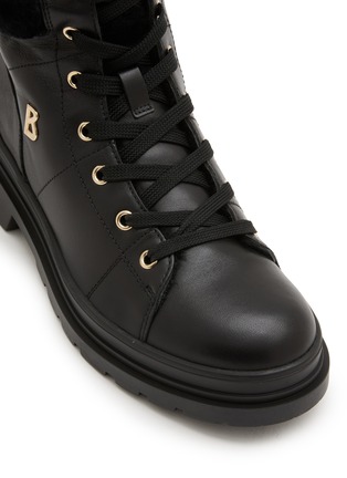 Detail View - Click To Enlarge - BOGNER - St. Moritz 23 Shearling Leather Ankle Boots