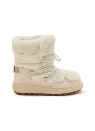 Main View - Click To Enlarge - BOGNER - Chamonix 10 Suede Leather Shearling Snow Boots