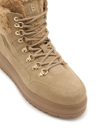 Detail View - Click To Enlarge - BOGNER - Antwerp 23 Suede Leather Shearling Ankle Boots