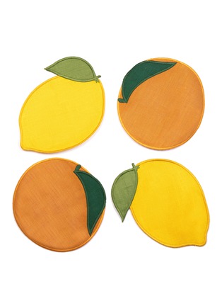 Detail View - Click To Enlarge - PIECEWORK - Citrus Cocktail Napkins