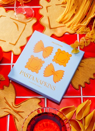  - PIECEWORK - Pasta Cocktail Napkins