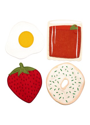 Detail View - Click To Enlarge - PIECEWORK - Brunch Cocktail Napkins