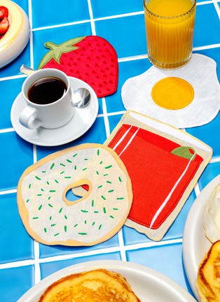 Detail View - Click To Enlarge - PIECEWORK - Brunch Cocktail Napkins