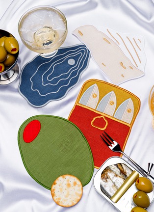 Detail View - Click To Enlarge - PIECEWORK - Hors D'Oeuvres Cocktail Napkins