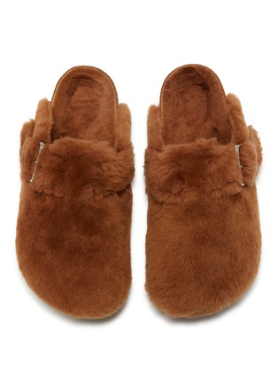 Figure View - Click To Enlarge - BIRKENSTOCK 1774 - Boston 1774 Shearling Mules