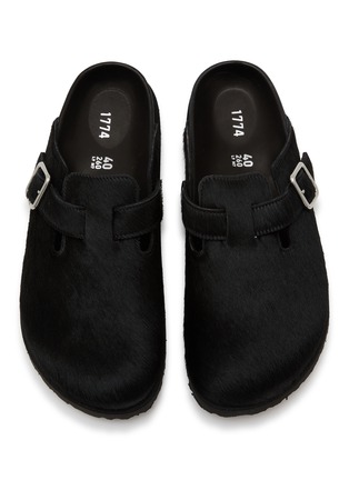Detail View - Click To Enlarge - BIRKENSTOCK 1774 - Boston 1774 Pony Hair Mules