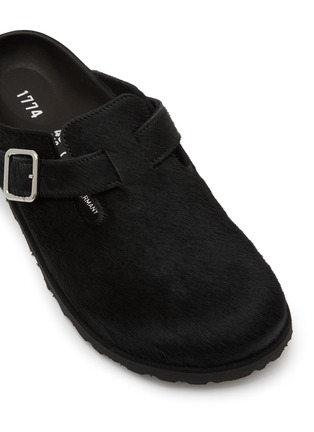 Detail View - Click To Enlarge - BIRKENSTOCK 1774 - Boston 1774 Pony Hair Mules