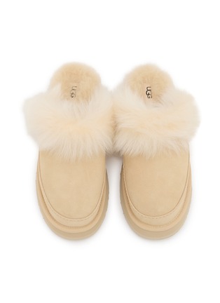 Detail View - Click To Enlarge - UGG - Disquette Chalet Platform Suede Slides