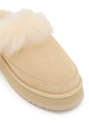 Detail View - Click To Enlarge - UGG - Disquette Chalet Platform Suede Slides