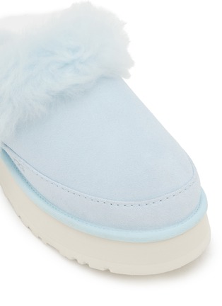 Detail View - Click To Enlarge - UGG - Disquette Chalet Platform Suede Slides