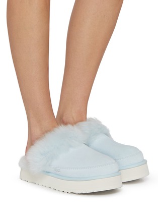 UGG | Disquette Chalet Platform Suede Slides | Women | Lane Crawford