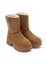 Detail View - Click To Enlarge - UGG - 2503 50 Platform Suede Leather Short Boots