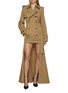 Figure View - Click To Enlarge - JEAN PAUL GAULTIER - Cut Out Trench Coat