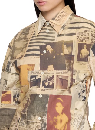  - JEAN PAUL GAULTIER - Journal Print Shirt