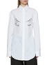 JEAN PAUL GAULTIER Long Sleeve Needles Print Shirt
