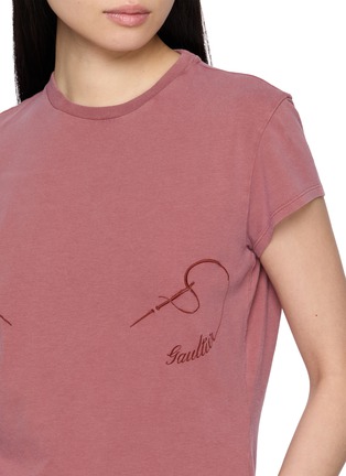  - JEAN PAUL GAULTIER - Needles Embroidered T-Shirt
