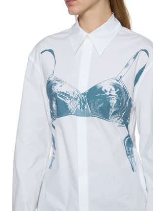  - JEAN PAUL GAULTIER - Scanned Bra Print Shirt