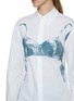  - JEAN PAUL GAULTIER - Scanned Bra Print Shirt
