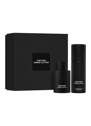 Main View - Click To Enlarge - TOM FORD - Limited Edition Ombré Leather Eau de Parfum Body Spray Set