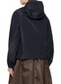 Back View - Click To Enlarge - MIU MIU - Hooded Zip Up Blouson Jacket