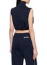 Back View - Click To Enlarge - MIU MIU - Sleeveless Zip Collar Top