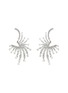 YEPREM 18K White Gold Diamond Earrings