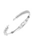 YEPREM Y-Not 18K White Gold Diamond Bangle Bracelet