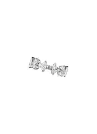 Main View - Click To Enlarge - YEPREM - Whisper 18K White Gold Single Ear Cuff