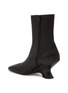  - DRIES VAN NOTEN - 75 Leather Wedge Boots