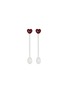 ICHENDORF MILANO Heart Spoon Set — Red