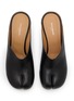 Detail View - Click To Enlarge - MAISON MARGIELA - Tabi Leather Pump Mules