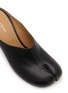 Detail View - Click To Enlarge - MAISON MARGIELA - Tabi Leather Pump Mules