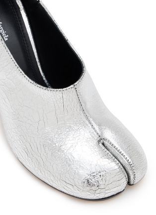 Detail View - Click To Enlarge - MAISON MARGIELA - Tabi High Leather Pumps