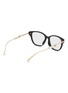 Figure View - Click To Enlarge - GUCCI - Recycled Acetate Square Optical Glasses