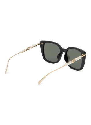 Figure View - Click To Enlarge - GUCCI - Recycled Acetate Cat Eye Sunglasses