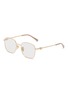 GUCCI Metal Square Optical Glasses