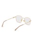 Figure View - Click To Enlarge - GUCCI - Metal Square Optical Glasses