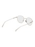 Figure View - Click To Enlarge - GUCCI - Metal Square Optical Glasses