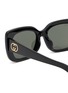 Detail View - Click To Enlarge - GUCCI - Recycled Acetate Cat Eye Sunglasses