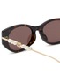 Detail View - Click To Enlarge - GUCCI - Recycled Acetate Cat Eye Sunglasses