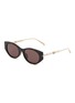 GUCCI Recycled Acetate Cat Eye Sunglasses