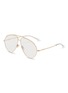 GUCCI Metal Aviator Optical Glasses