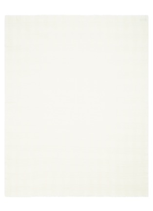 Detail View - Click To Enlarge - ALONPI - Carole Cashmere Silk Throw — Ecru